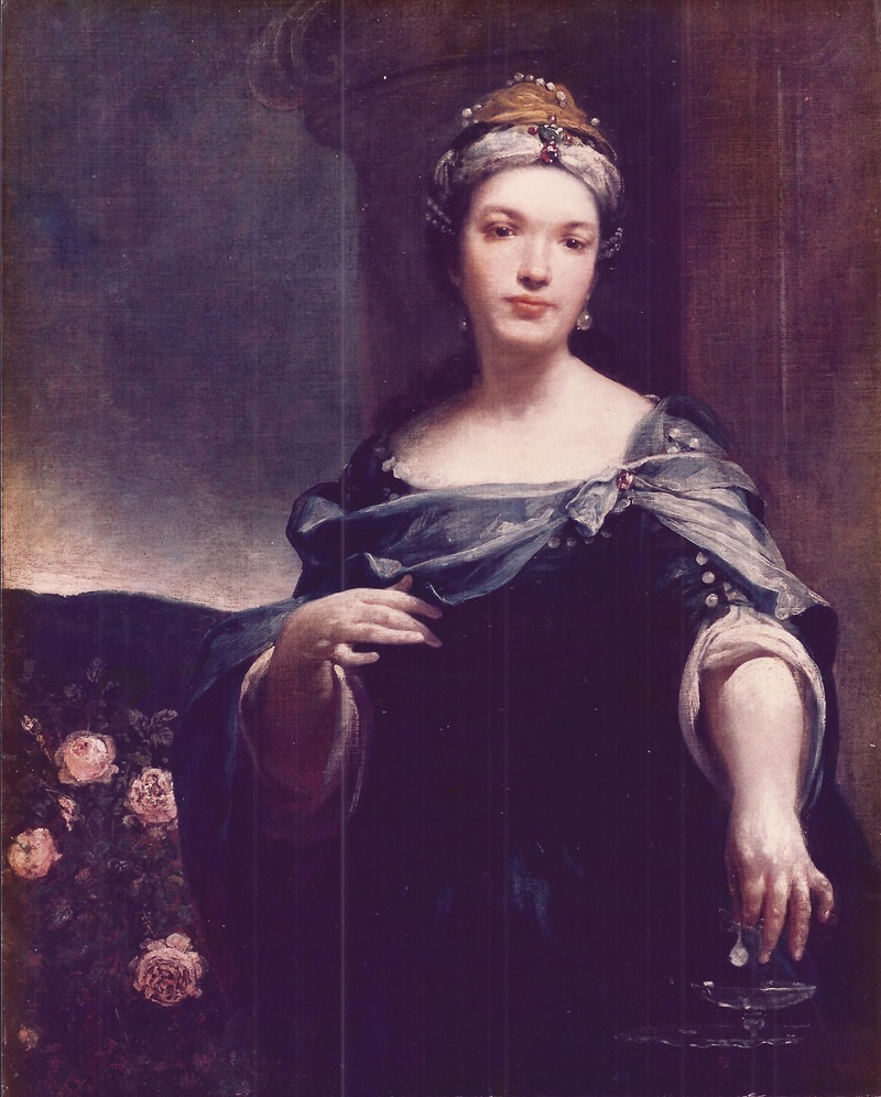 Ritratto di donna in veste di Cleopatra, Giuseppe Maria Crespi detto "lo Spagnolo"