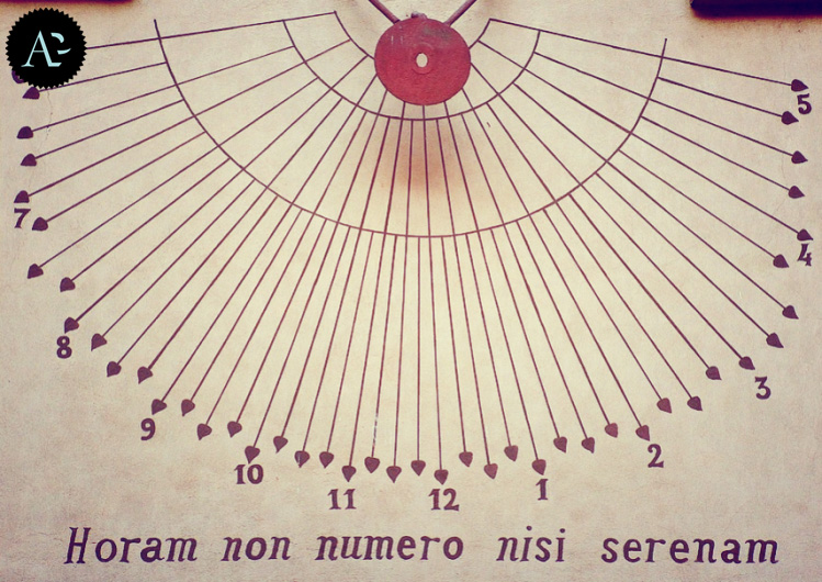 sundial | Leonardo da Vinci | carmagnola Palace