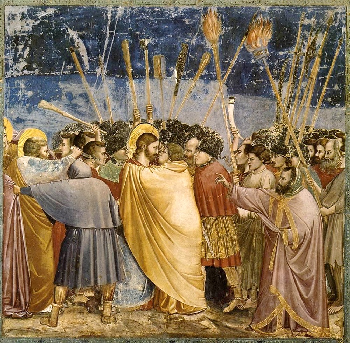 Giotto | Bacio di Giuda | Cappella Scrovegni