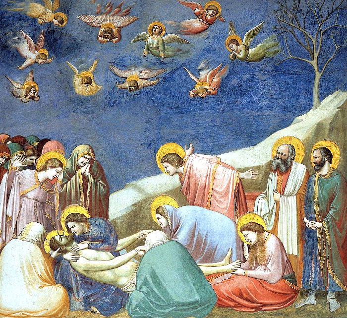 compianto Cristo morto | Giotto | cappella scrovegni