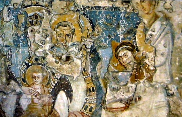 frescoes | Church of Santa Maria Antiqua