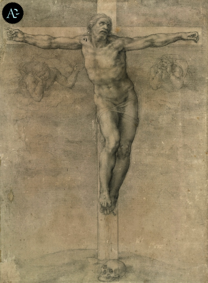 Crocifissione per Vittoria Colonna | disegno Michelangelo