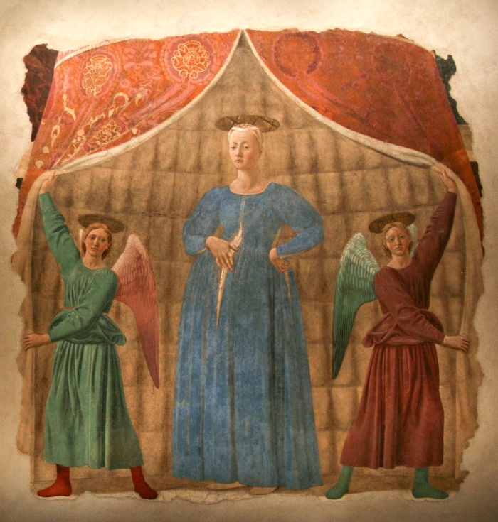 Madonna del parto | piero della francesca 