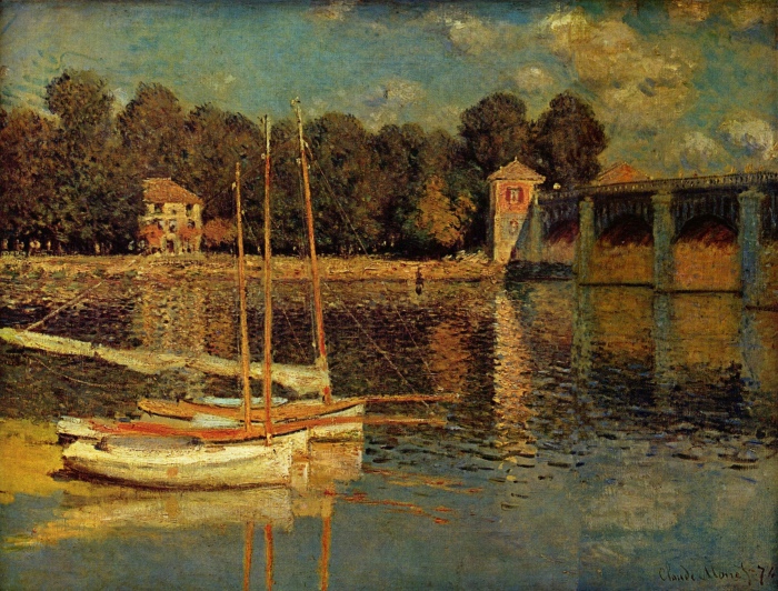 Claude Monet | The bridge at Argenteuil