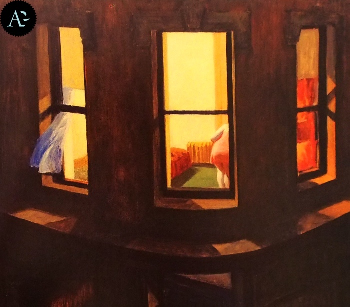 Finestre di notte | Edward Hopper 