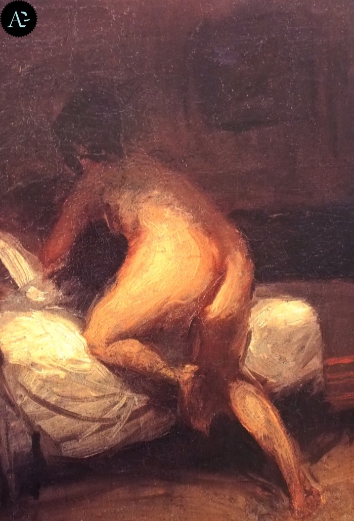 Nude Crawling into Bed| Edward Hopper