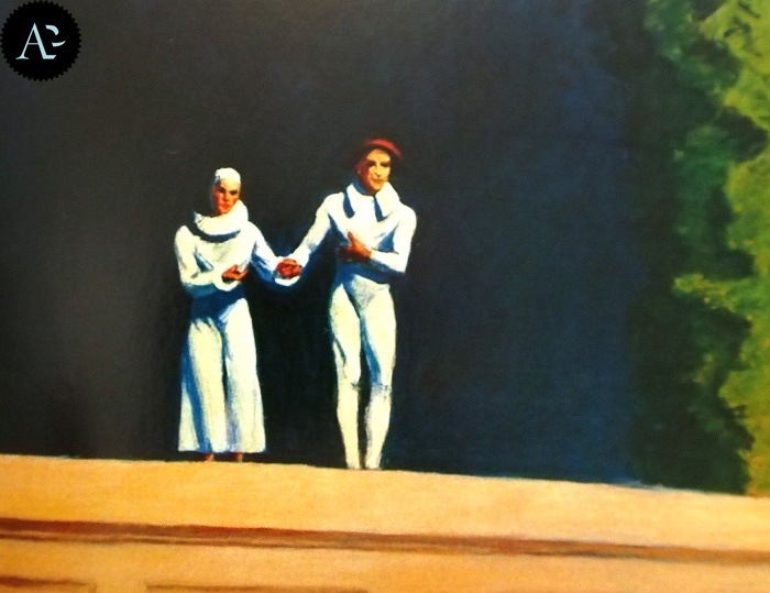 Due attori | Edward Hopper 