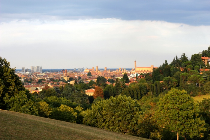 The hills of Bologna