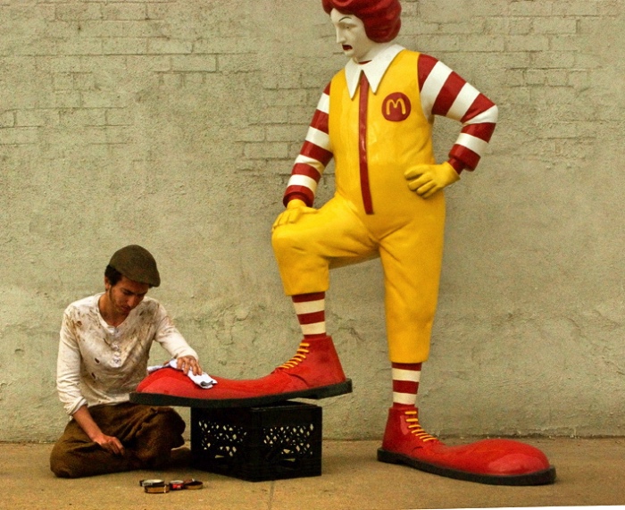Banksy | Ronald McDonald sculpture
