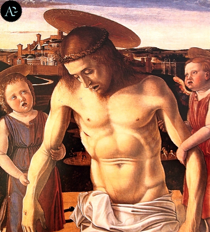 Giovanni Bellini | Cristo sorretto da due angeli | Museo Correr Venezia