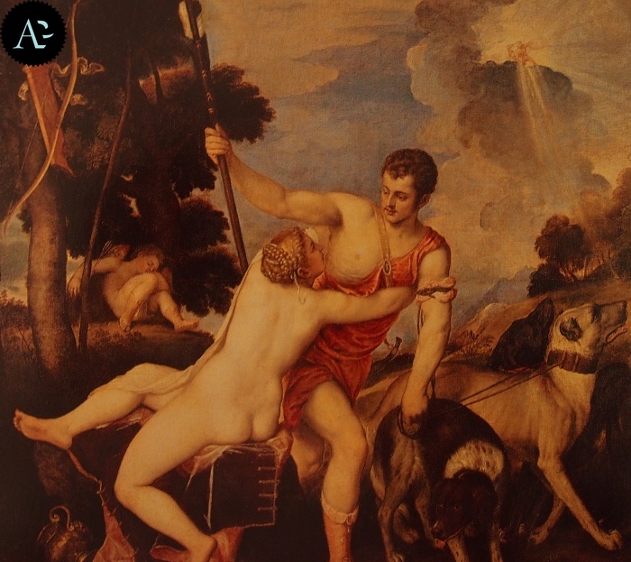 Tiziano Vecellio | Venere e Adone 