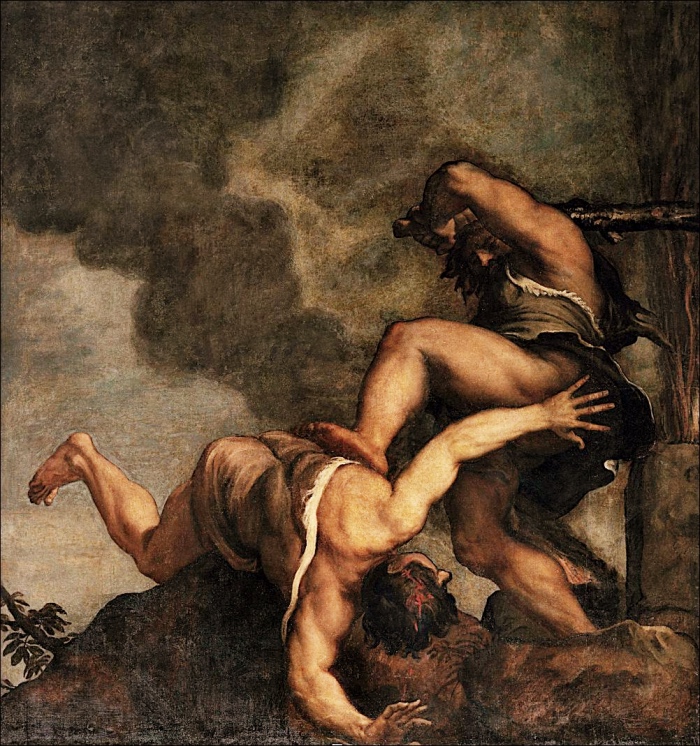 Caino e Abele | Tiziano Vecellio