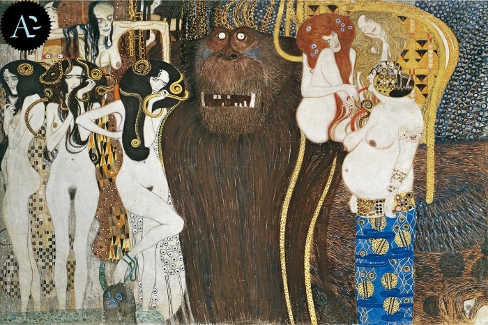 Gustav Klimt | Fregio di Beethoven