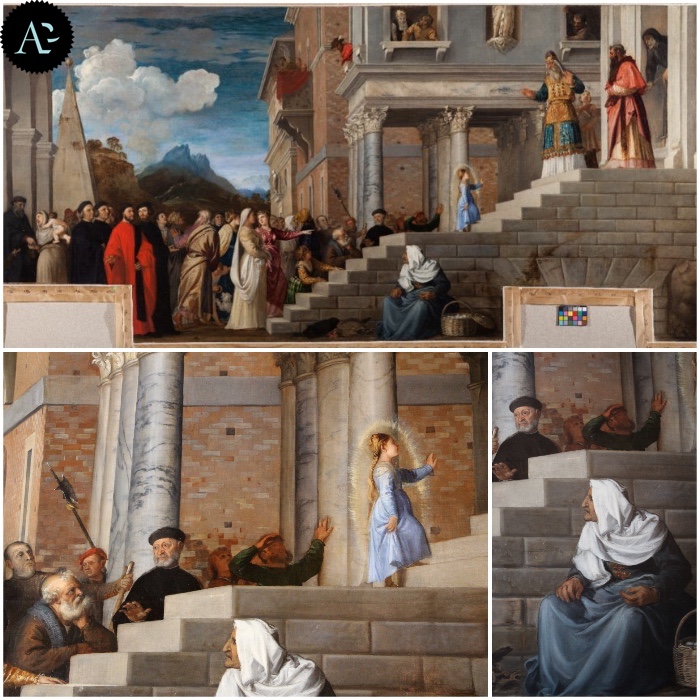Presentazione di Maria al Tempio | Tiziano