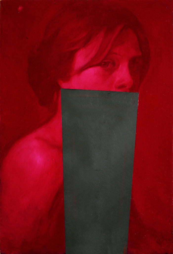 Simone Geraci | ritratto su ardesia