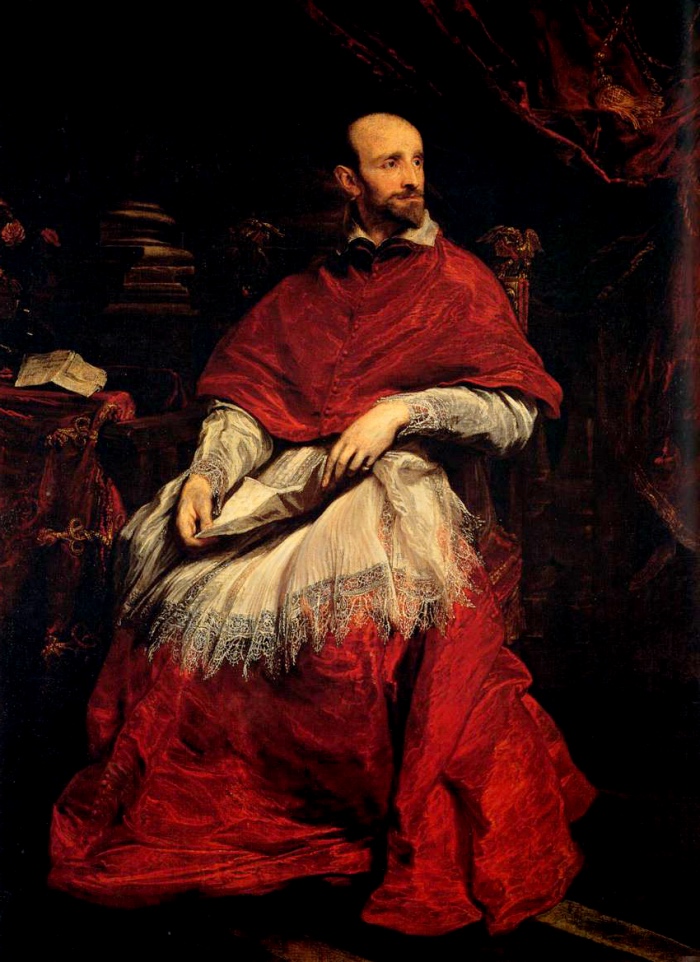 Anton Van Dyck | Ritratto del Cardinale Bentivoglio