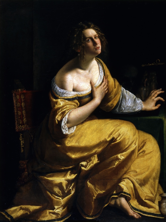 Artemisia Gentileschi | La conversione della Maddalena