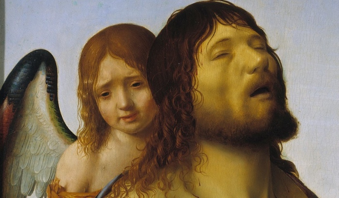 Antonello da Messina, Cristo sostenuto da angeli . Image source: http://theartgalleryintheworld.blogspot.it