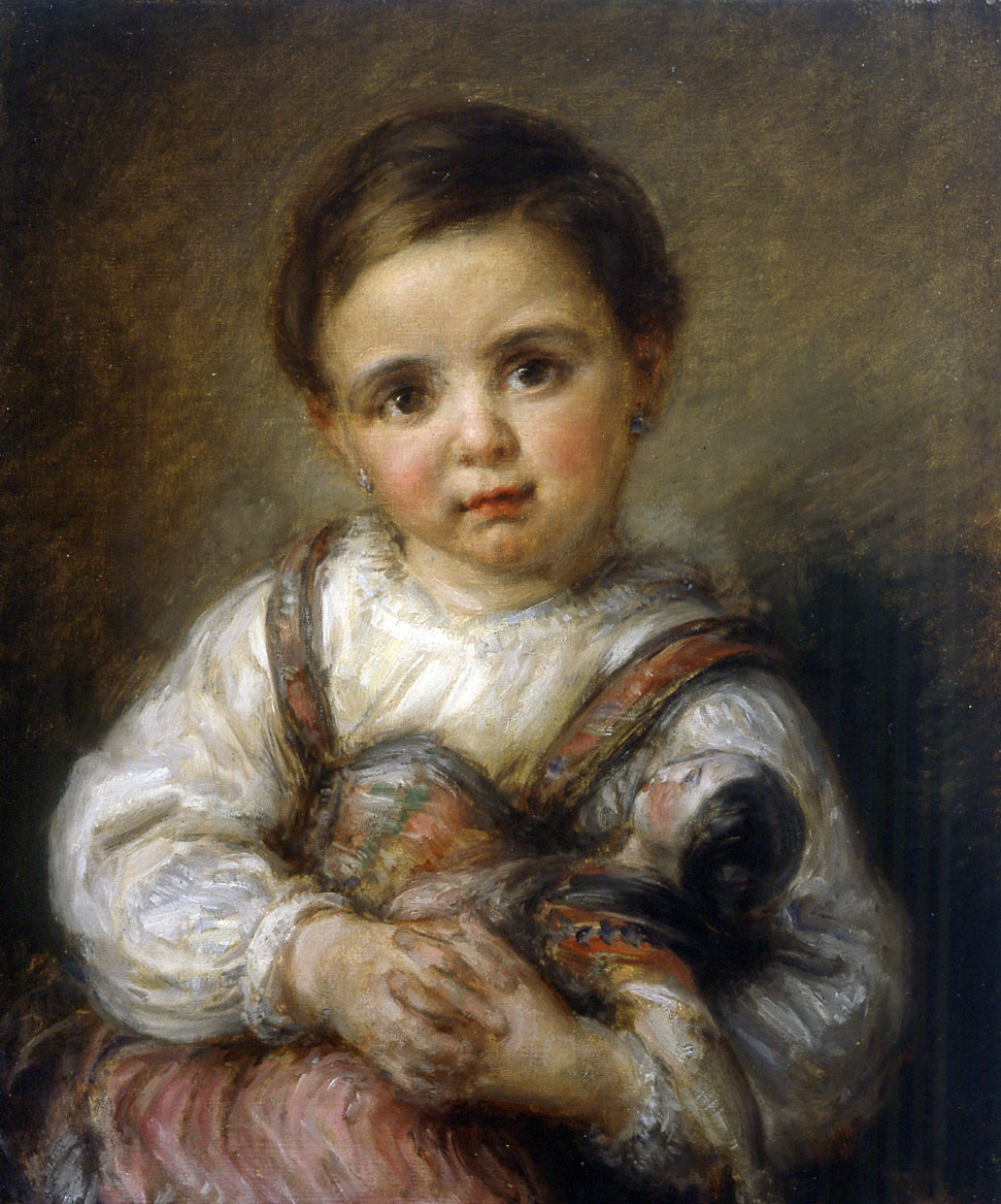 Giovanni Carnovali detto il Piccio, Bambina con bambola