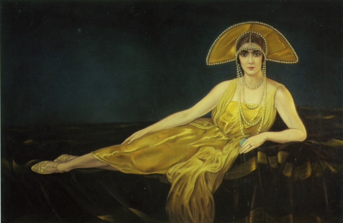 Alberto Martini: Ritratto di Wally Toscanini, 1925