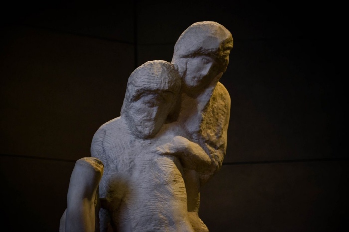 scultura museo Pietà Rondanini_Fotor
