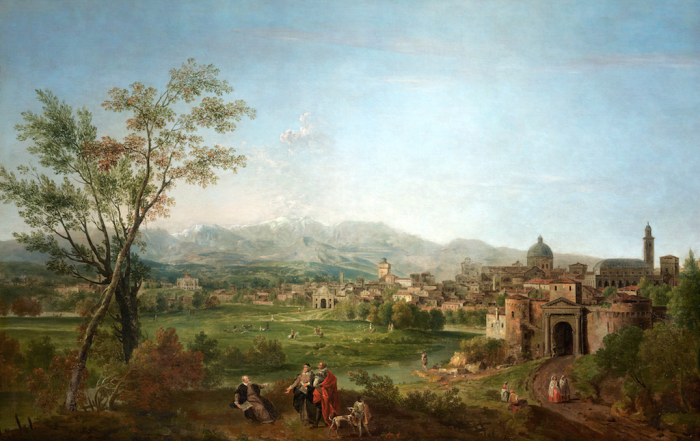 Francesco Zuccarelli | Andrea Palladio invita a visitare Vicenza 