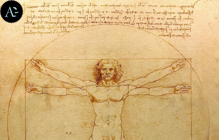 Leonardo da Vinci | Uomo Vitruviano