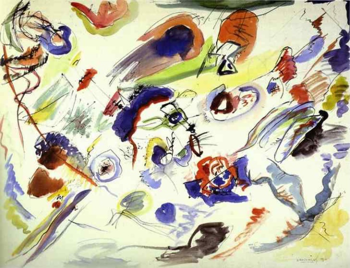 Kandinskij , | acquerello astratto