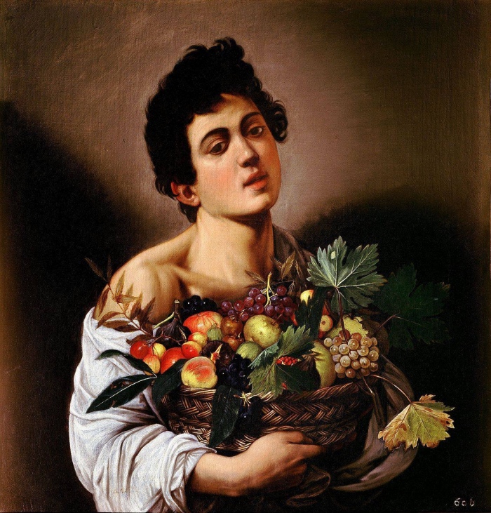 Caravaggio | fanciullo con canestro di frutta