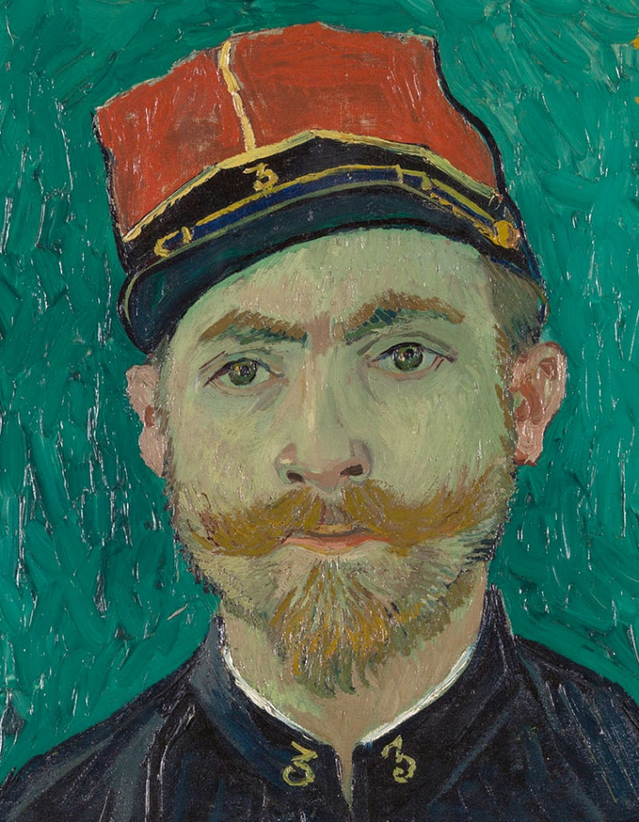 Vincent van Gogh | Ritratto del sottotenente Milliet 