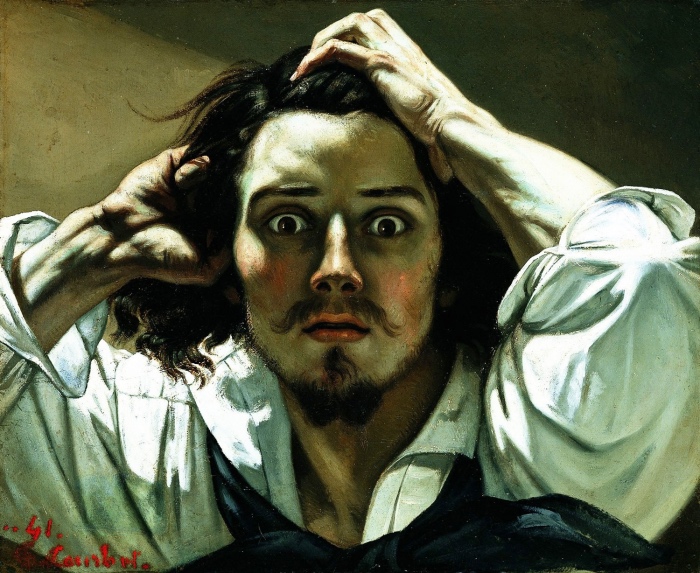  Gustave Courbet | autoritratto 