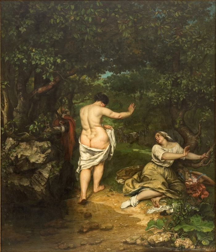 Gustave Courbet | Le bagnanti
