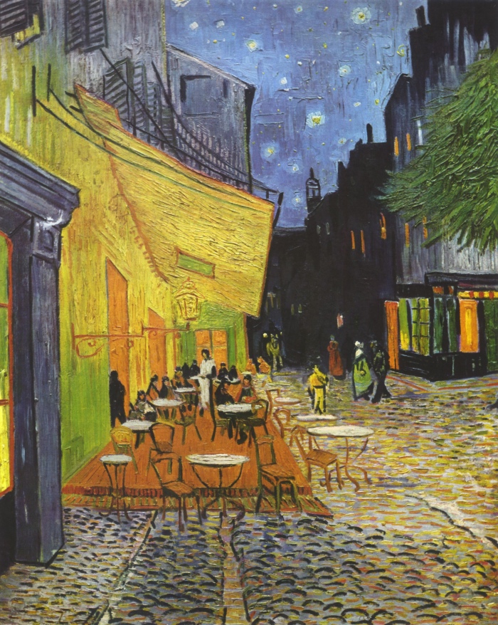 Terrazza del caffè la sera | opere Va Gogh