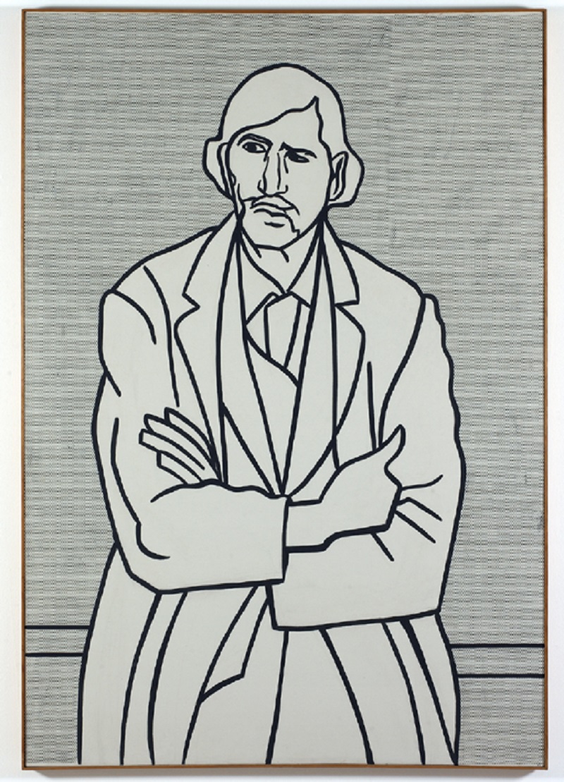Roy Lichtenstein (New York, 1923- 1997)  Man with Folded Arms, 1962 Olio su tela, 178,44 x 122,56 cm Los Angeles, The Museum of Contemporary Art, The Panza Collection © Estate of Roy Lichtenstein, photo credit Brian Forrest