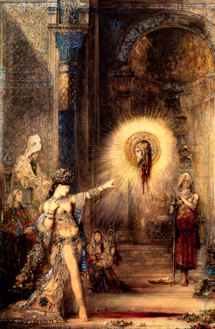 The Apparition | Gustave Moreau | simbolism