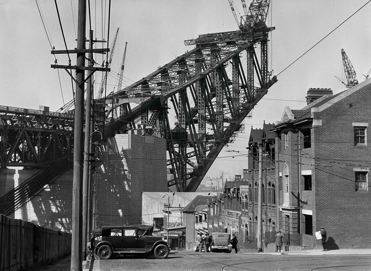 Sydney Harbour Bridge from the South Side,1930, Australia  Modern Digital Print © E.O. Hoppé Estate Collection / Curatorial Assistance