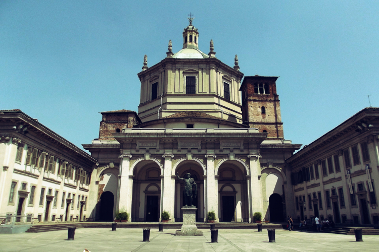 Basilica di San Lorenzo Maggiore | facciata | Milano