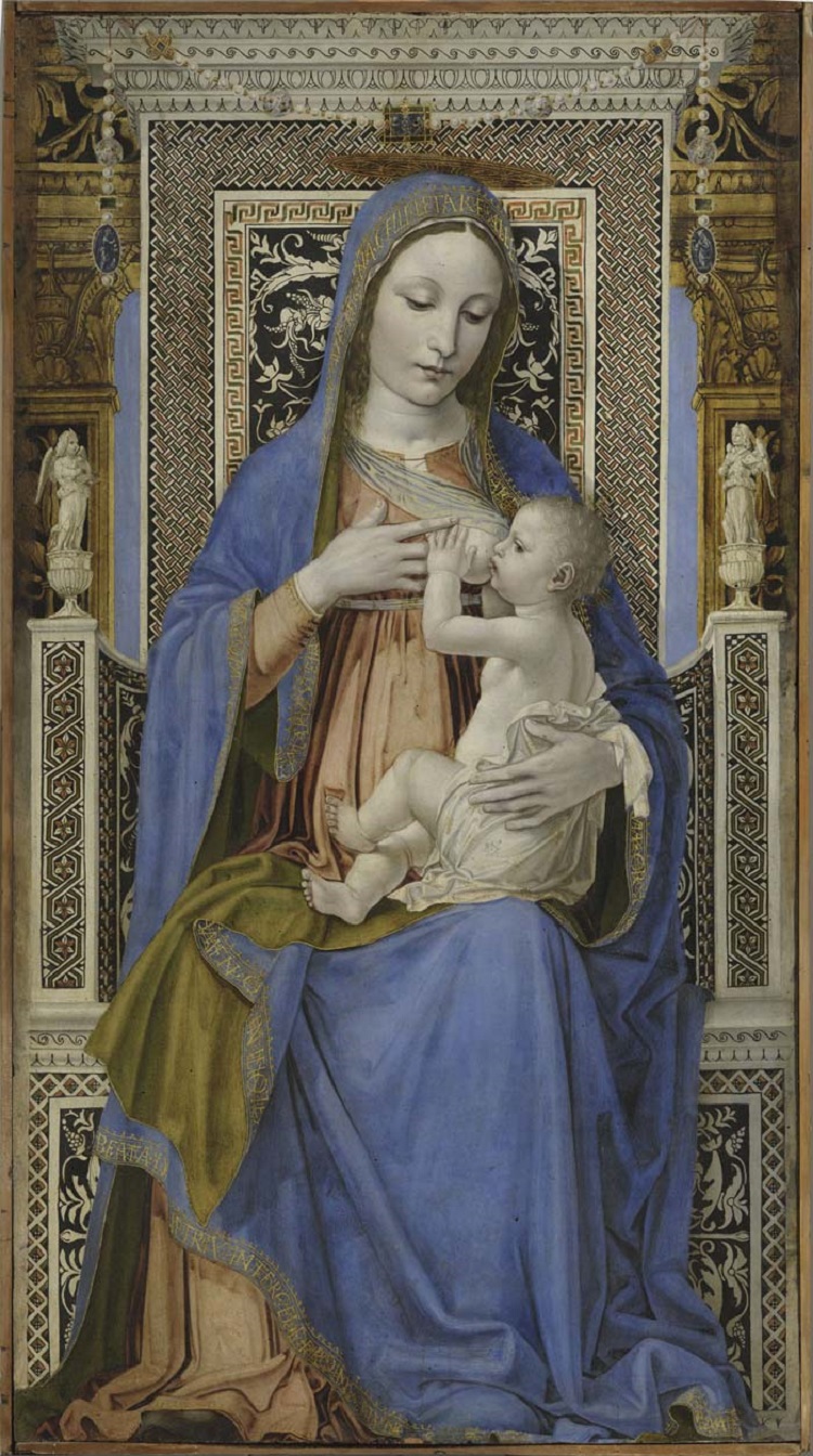 Bergognone, Madonna in trono con il Bambino