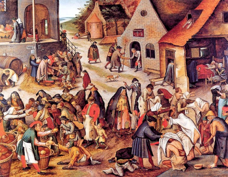 Le sette opere di misericordia | Brueghel | mostre bologna