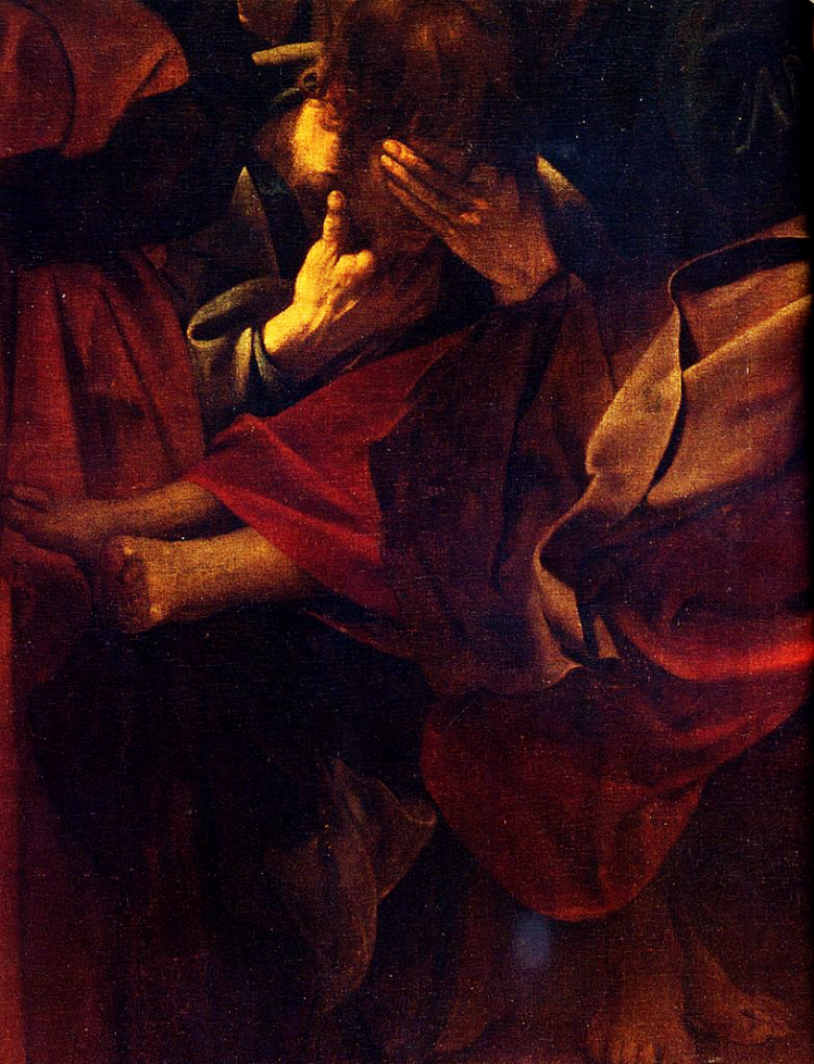 Caravaggio "L'estasi di San Francesco", 1591 ca. - Hartford, Wadsworth Atheneum Museum of Art