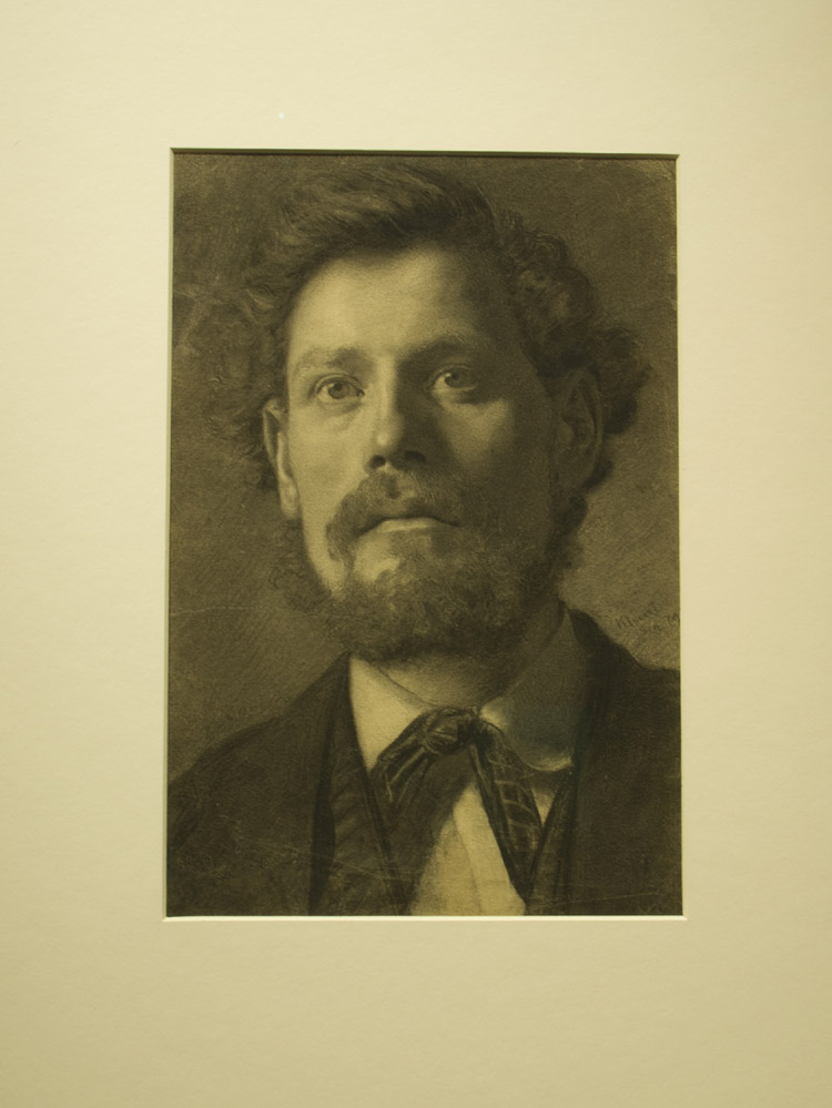 Gustav Klimt, "Testa d'Uomo", 1879