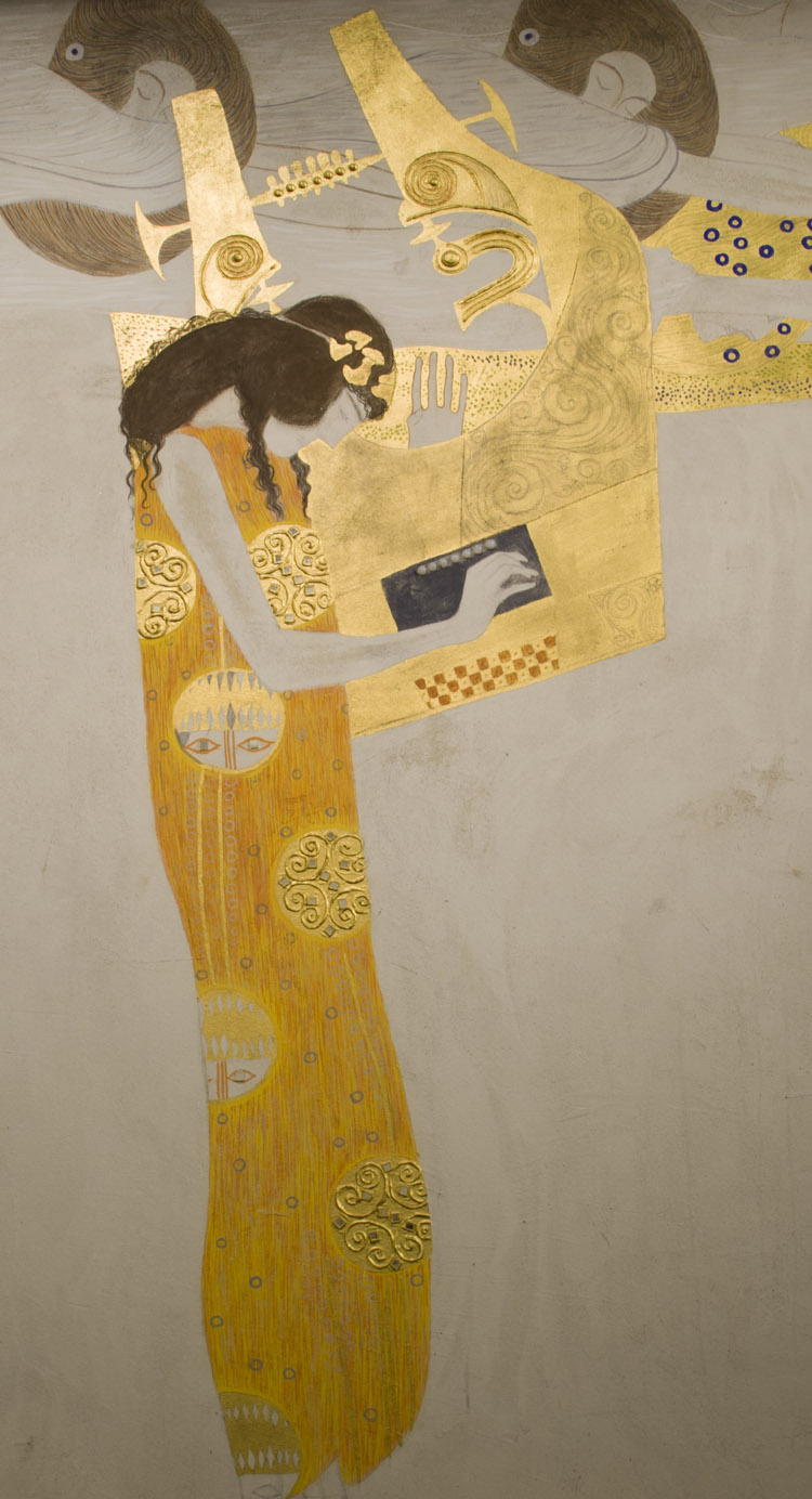 Klimt. Fregio di Beethoven (dettaglio)