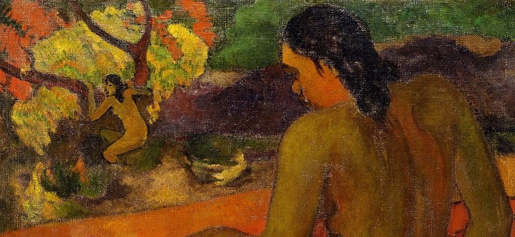 Paul Gauguin, Donna di Tahiti, 1898 olio su tela, cm 72,5 x 93,5 Copenaghen, Ordrupgaard