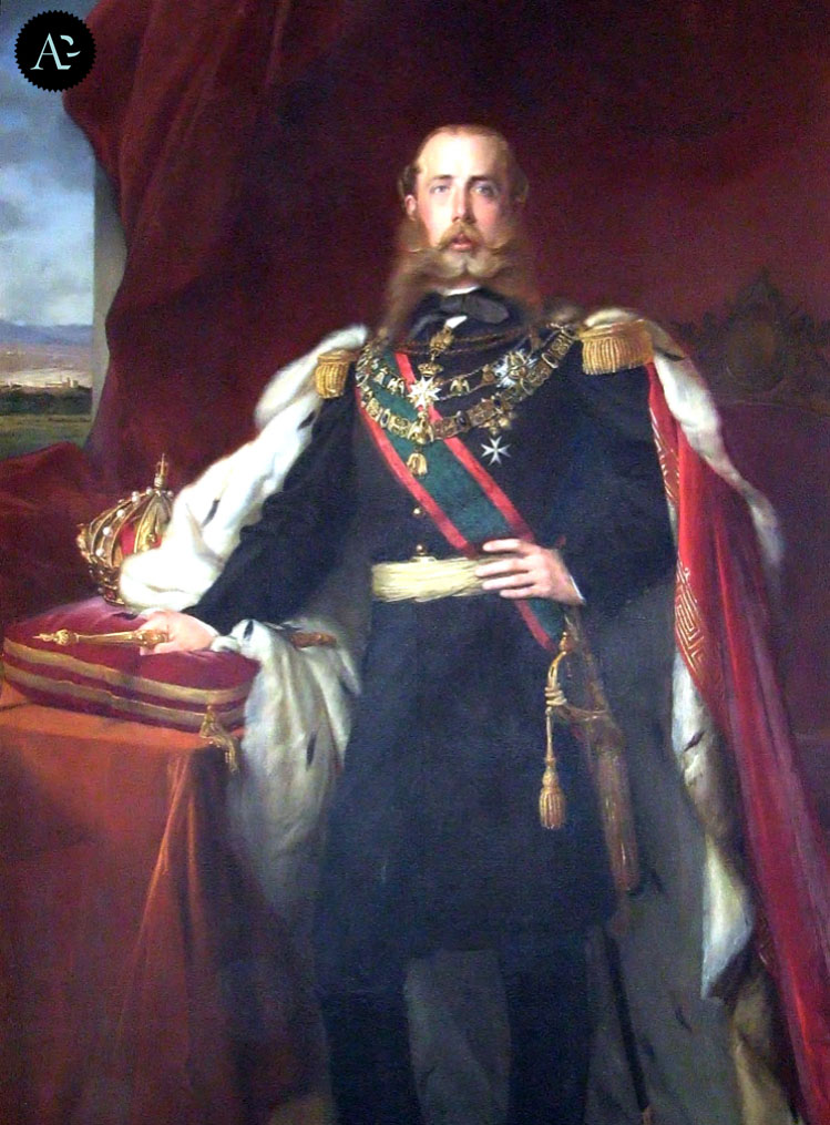 Franz Xaver Winterhalter "Massimiliano Imperatore del Messico". Castello di Miramare, Trieste.