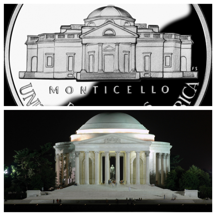 Pantheon | Jefferson Memorial | dollaro americano