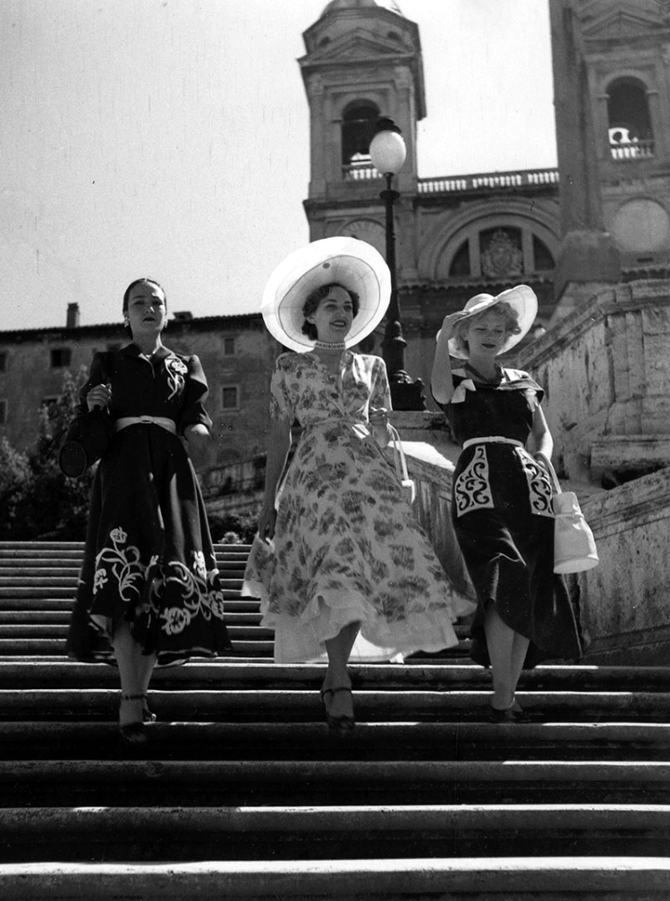 Roma Piazza di Spagna 1950
