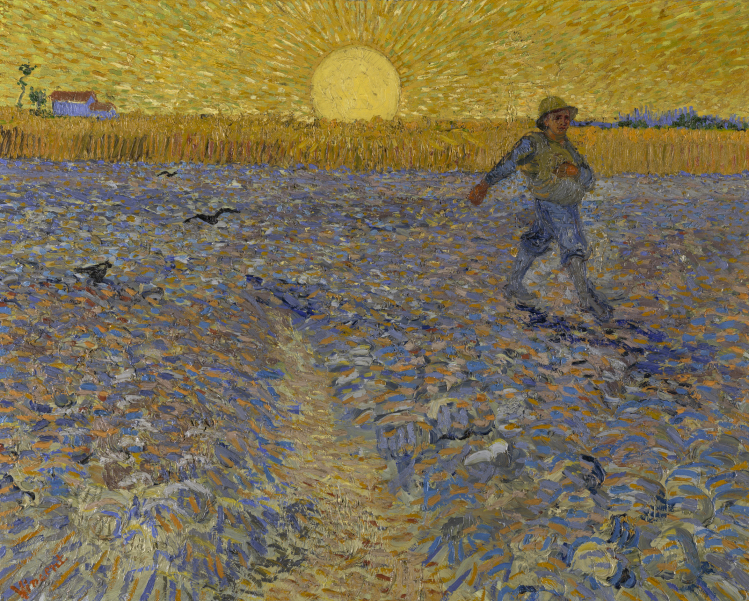 Il seminatore | Vincent Van Gogh | post Impressionismo