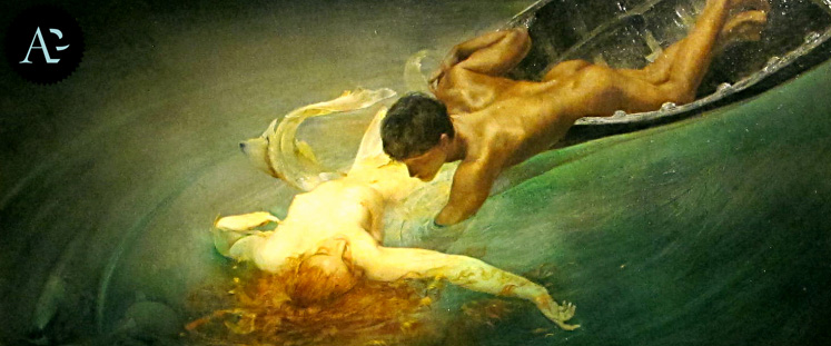 Sirena | Giulio Aristide Sartorio | Simbolismo | mostre Milano