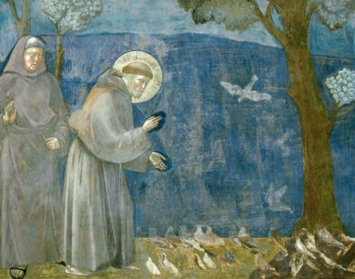 Giotto predica agli uccelli di San Francesco