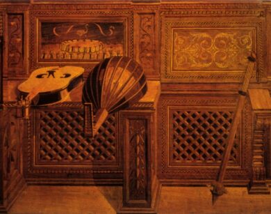 Giuliano benedetto da maiano e bottega tarsie dello studiolo di federico II 02 1